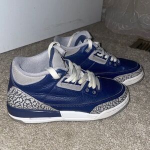 Georgetown Jordan 3 Blue 5.5Y/7W